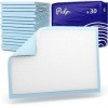 30 x Pulp alèses de Protection jetable pour Incontinence 90cm x 60cm | Tapis de Protection imperméables absorbants pour Matel