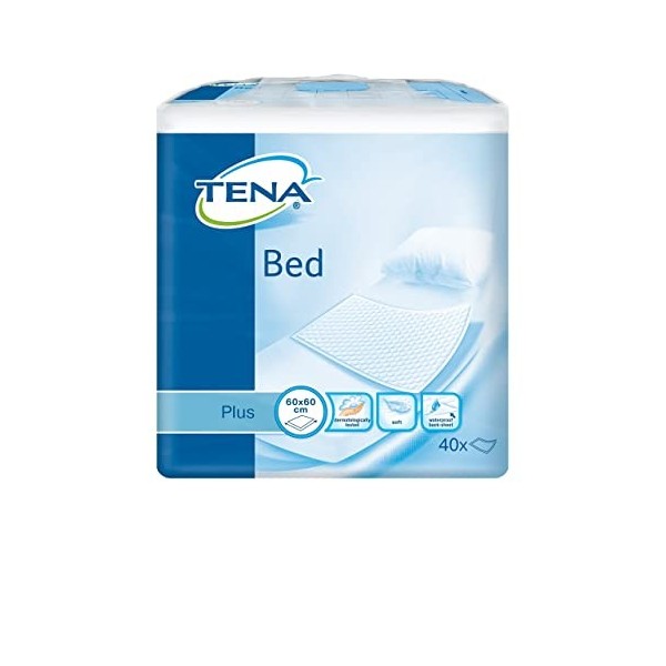 SCA Hygiène Pack de 40 Tena Bed Plus 60x60 cm