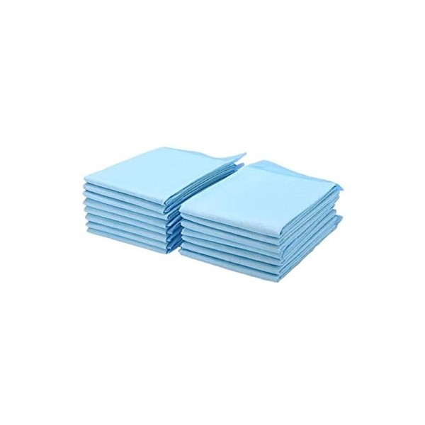 10 x Alèses de protection jetable pour incontinence 60x90 cm,Imperméable et respirant - Super absorbant - Jetable - Convient 