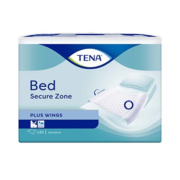 Tena - Bed Plus 80 x 180 cm - Carton - 80 Alèses bordables