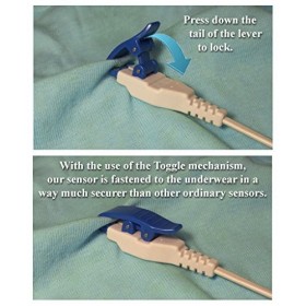 ToggleSmart replacement sensor for DryEasy bedwetting alarm 36 inches 