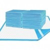 Lot de 15 alèses jetables pour lit dincontinence - 60 x 60 cm - Absorbantes - Imperméables - Pour personnes âgées, patients 