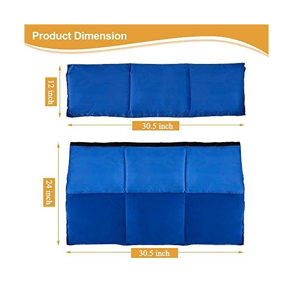 Coussinets de protection pour barrière de lit - Coussin dhôpital - Protection médicale - Protection contre les chutes de lit