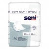 Seni Soft Tapis de protection de lit Basic 30 pièces 60 x 60 cm