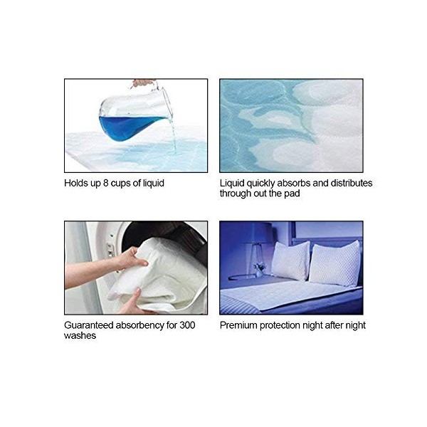 Alèse Imperméable, Alèse de Lit, Handicapé pour Enfants Adultes