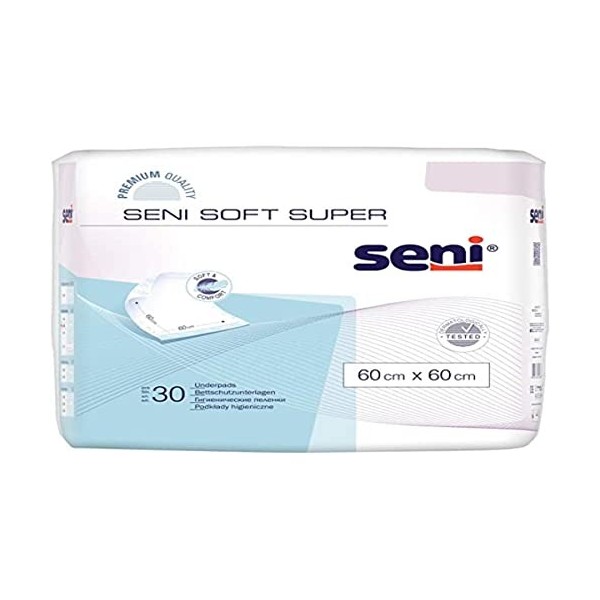 Seni Soft Super Alèse 60 x 60 Pack de 30