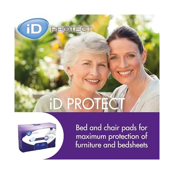 ONTEX Id Expert Protect Super Taille 60 x 60 cm Pack 30 Incontinence Protection pour Adulte