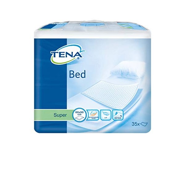 TENA BED SUPER 60X90CM -CARTON DE 4 SACHETS DE 35 ALESES