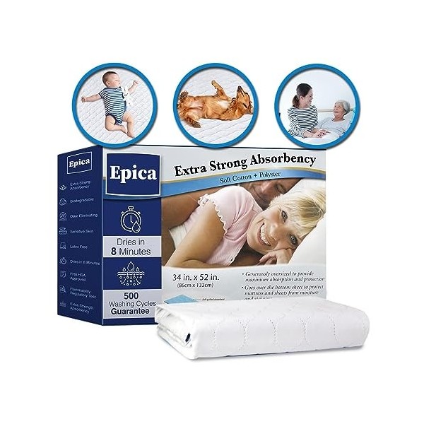 Blumtal - Protege Matelas 100x200 Lot de 2 - Alese 100x200