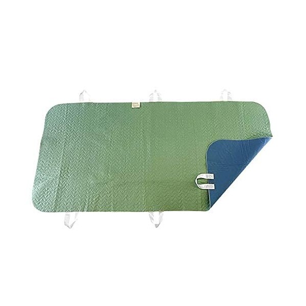 Coussin de positionnement avec poignées, protège-matelas pour incontinence avec sangles pour un transfert facile – Réutilisab