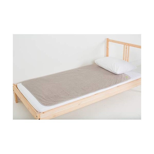 PeapodMats Protège-Matelas imperméable réutilisable et Respirant pour Incontinence - Sable 3 x 5