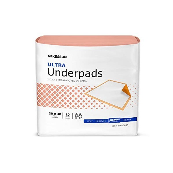 Mckesson Staydry Ultra Underpads, 30quot . X30quot . – 73033100