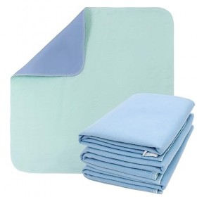 YEARSTAR Lot de 3 alèses pour incontinence - 86,4 x 91,4 cm - Ultra lourdes, super absorbantes, douces, imperméables, lavable