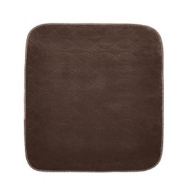 Drylife Lot de 3 protections de chaise absorbantes lavables Marron 53 x 58 cm