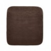 Drylife Lot de 3 protections de chaise absorbantes lavables Marron 53 x 58 cm