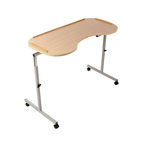 Nrs Healthcare Table de Lit/Chaise Incurvée Réglable