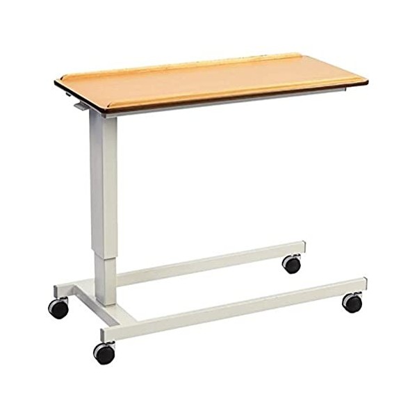 Nrs Healthcare Easylift Overbed/Over Chair Table Beech N43553 - Standard Base, Extra Low