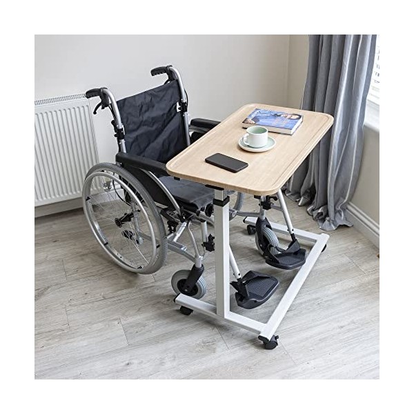 Plateau Handi Avec Poignée Repliable Et Tapis Antidérapant - Dimensions 45x33.5x5 Cm - NRS Healthcare