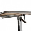 Teqler Table de soins robuste, table dappoint, table de lit. Réglable en hauteur et orientable