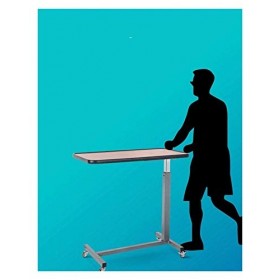 Table de chevet pneumatique pour salon, chambre à coucher, table dordinateur portable, table de soins mobiles pour patients 