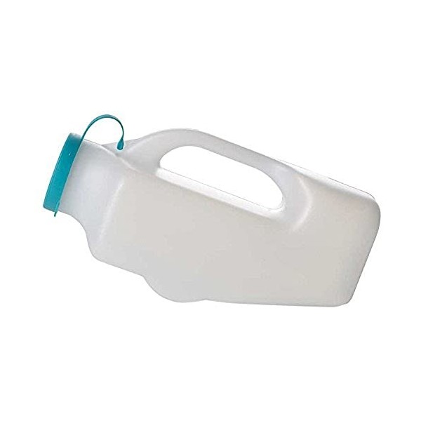 NRS Healthcare Male Urinal with Cap, N98724, 1 L