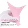 ZoneYan Urinoir pour Femme, Urinoir Portable, Urinoir Femme Camping, Pisse Debout Portable pour Femme, Pipi Debout Femme, Ros