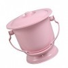 Angoily Chambre Pot Bassines Urinoir D urine Pots Avec Couvercle Portable Potty Toilettes Durable Robuste Pour Les Personnes