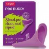 PEE BUDDY Entonnoir durine Réutilisable pour Femmes Rose en position debout Aide à uriner pour Femmes Antibactérien entonno