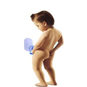 Urinoir Unisexe,Voiture Urinoirs de Toilette Etanches Bouteilles durine en Plastique Hommes et Femmes Pot de Chambre avec Co