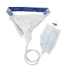 Sac de drainage urinaire Sac de collecte durine, collecteur durine en silicone adulte homme femme âgée urinaire avec sacs d