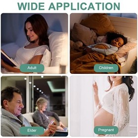 DOITOOL Pot de chambre avec couvercle et poignée pour urine, pot de lit, seau à urine, pot pour la maison, rose