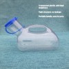 Bouteille Durine 1000ML pour Hommes Anti-déversement avec Couvercle Récipient Durine en Plastique Transparent pour les Voya