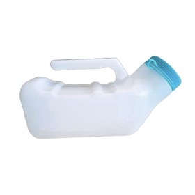 Pot pour homme avec couvercle hermétique, bouteille durine de 1 litre, toilettes pour adultes anti-déversement, couvercle à 