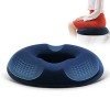 WSADZXC77 Coussin de Siège de Donut, Coussin Orthopédique pour Hémorroïdes, Ergonomique Coussin Anti Escarres, pour Chaise Bu