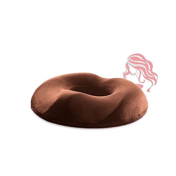 WSADZXC77 Coussin de Siège de Donut, Coussin Orthopédique pour Hémorroïdes, Ergonomique Coussin Anti Escarres, pour Chaise Bu