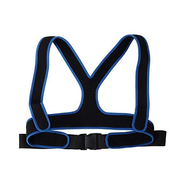 Ceinture de Sécurité pour Fauteuil Roulant, Antidérapante élastique Respirante Ceinture de Fixation de Fauteuil Roulant Sangl