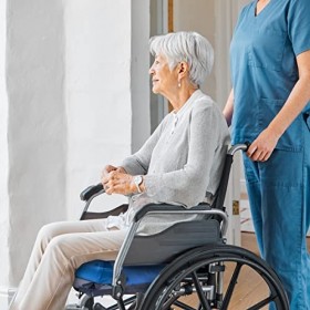 Mobiclinic® Pro, ARES, Coussin dair Anti-escarres,43 x 43 x 10 cm, Coussin Anti-escarres à air, Marque Européenne, Coussin o