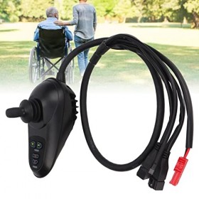 Contrôleur de manette de fauteuil roulant, contrôleur de fauteuil roulant électrique à haute sensibilité, rotation à 360 degr