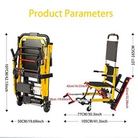 Monte-escalier électrique pour Fauteuil Roulant, Fauteuil Roulant Pliant pour Personnes âgées handicapées, Monte-escaliers Po