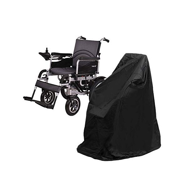 Housse De Protection pour Fauteuil Roulant 115x75x130cm, Couverture Imperméable pour Fauteuil Roulant, Housse de protection p