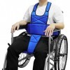 [LOSCHEN] Sangle de fauteuil roulant antidérapante, sangle intégrale respirante, accessoire pour fauteuil roulant anti-bascul