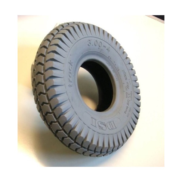 260x85 3.00-4 Grey Block Mobility Scooter Tyre 300x4 by DSL