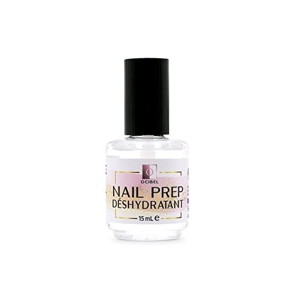 Ocibel - Nail Prep Déshydratant Ongles pour renforcer l’adhérence et améliorer la fixation de toutes vos constructions en Gel