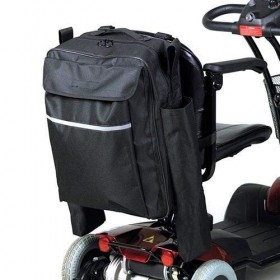 Homecraft Wheelchair Bag with Crutch Pocket, Wheelchairs & Scooters, Large Carry Bag for Walking Sticks & Crutches, Waterproo