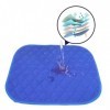 KMINA - Coussin Incontinence Chaise Adulte 5 Couches x1 unité, 40x50 cm , Coussin dIncontinence Absorbant Lavable, Coussin 