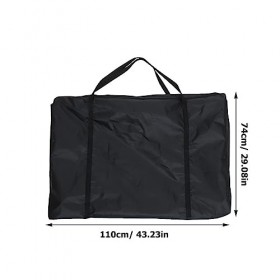 HOMSFOU Sac Pliant De Chaises Roulettes Sac De Transport Pliable Pour Chaises Roulettes En Plein Air Sac De Transport Pliable