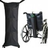 Agatige Sac de Bouteille Doxygène, Sac pour Fauteuil Roulant Arrière Sac Suspendu de Chaise Roulante Portable Sac de Stockag