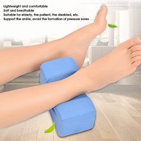Oreiller de Soutien Délévateur de Pied, 2 Pièces Coussin Anti-escarres à la Cheville Repose-jambes Support de Coussin Délév