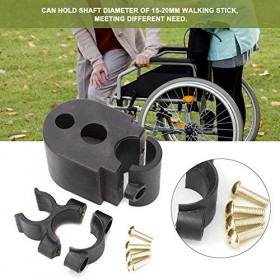 Porte-canne pour fauteuil roulant, Porte-canne, Accessoires pour fauteuil roulant, Aides à la mobilité pour les personnes âgé