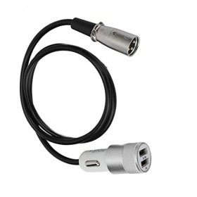 Chargeur de Fauteuil Roulant électrique, 1 pour 2 Chargeur Rapide Universel de Scooter de mobilité Dusb pour le Fauteuil Rou